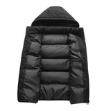 Men's Quilted Hooded Bodywarmer with Pockets