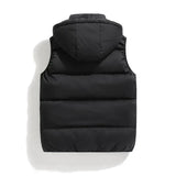 Men's Quilted Hooded Bodywarmer with Pockets