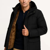 Men's Black Winter Oversized Jumper