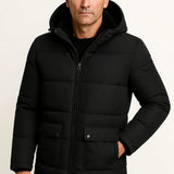 Men's Black Winter Oversized Jumper