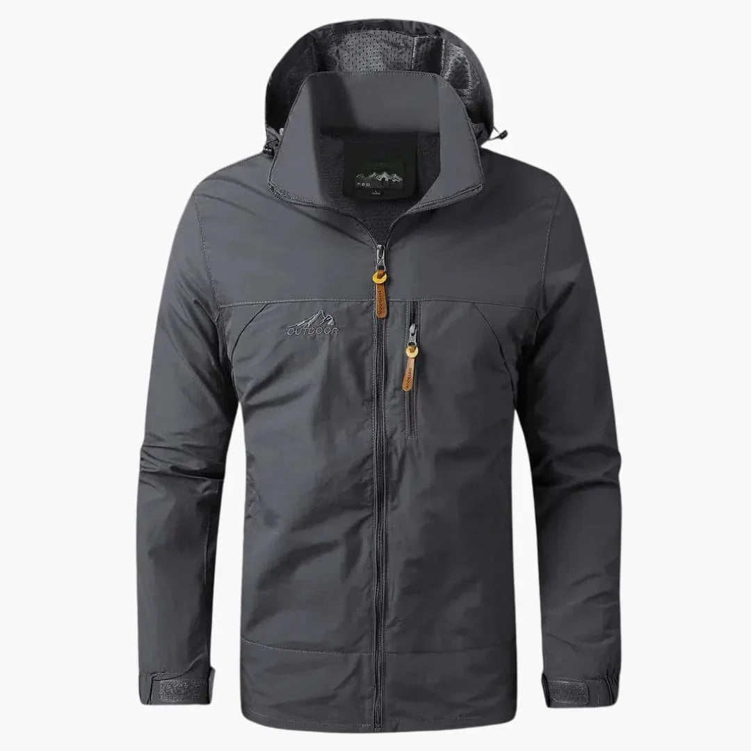 Men's Hooded Softshell Outdoor Jacket