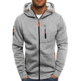 Men's Full Zip Hooded Sweat Jacket