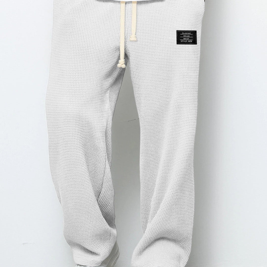Men's Drawstring Wide Leg Sweatpants