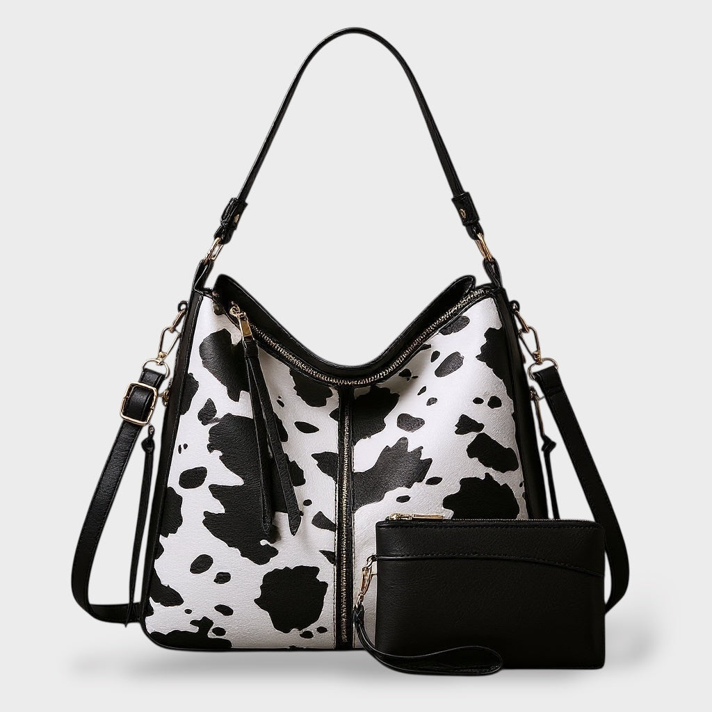 Women's Signature Brown Leather Bag