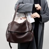 Women's Signature Black Leather Bag