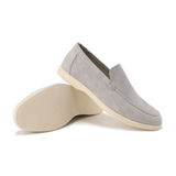 Men's Suede Loafers with Minimalist Design