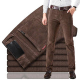 Men's Classic Straight-Fit Corduroy Trousers