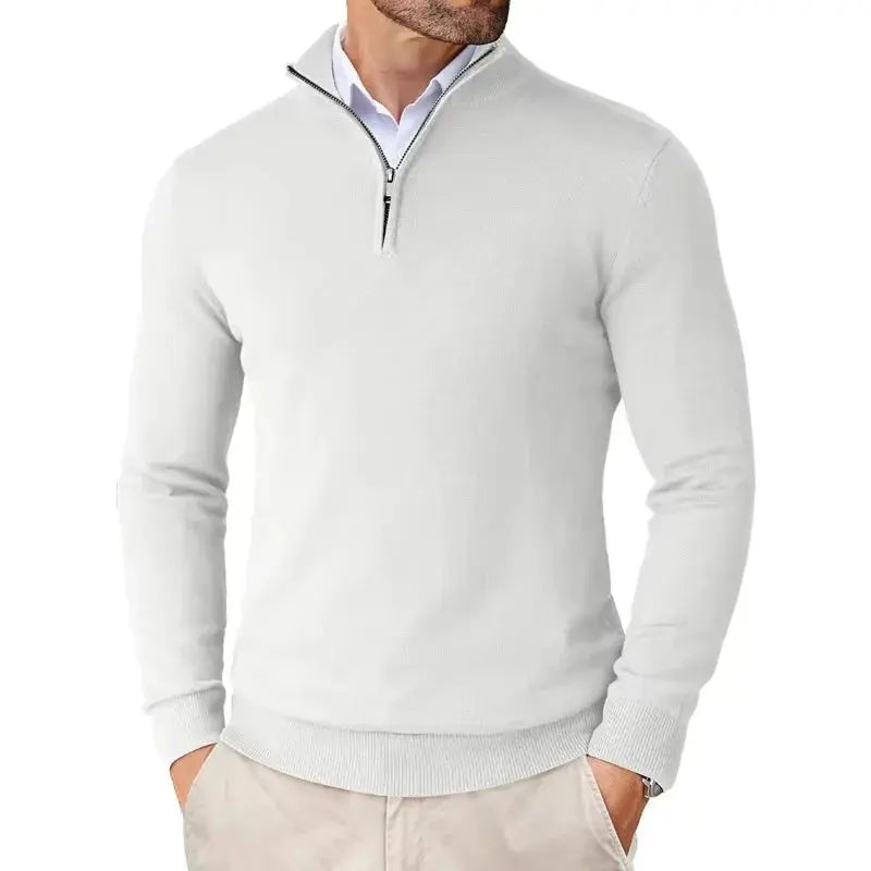 Men's Timeless Half-Zip Sweater