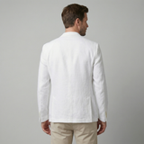 Men's Lightweight White Linen Spring Trousers