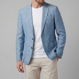 Men's Lightweight White Linen Spring Trousers