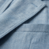 Men's Lightweight White Linen Spring Trousers