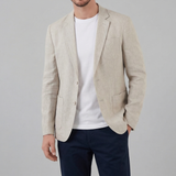 Men's Lightweight White Linen Spring Trousers