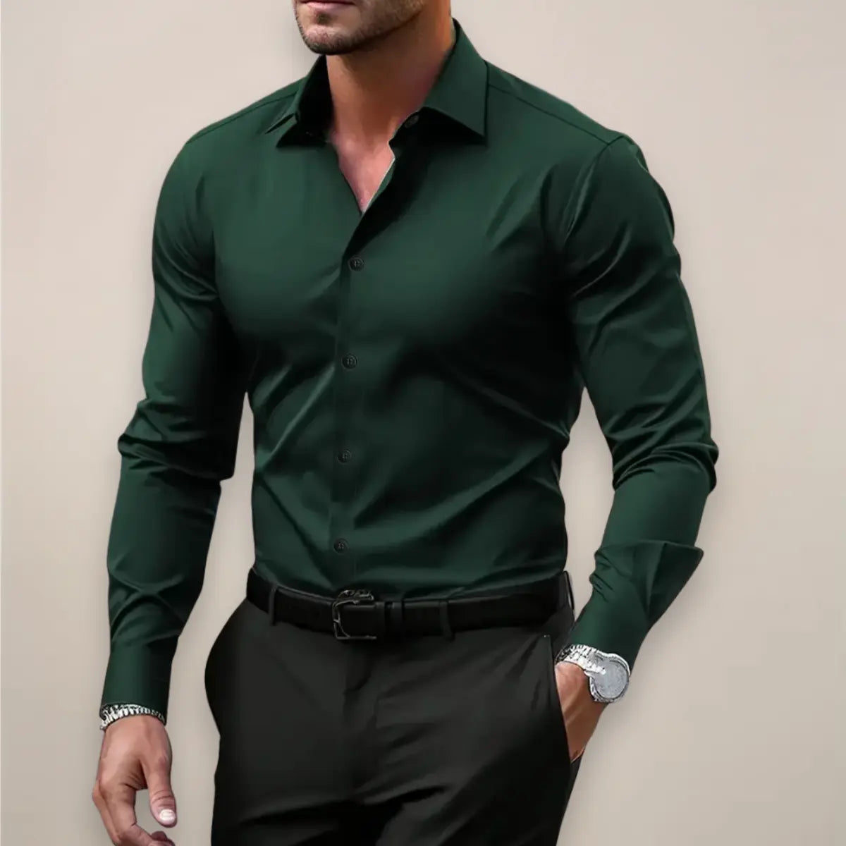 Men's Tailored Dress Shirt