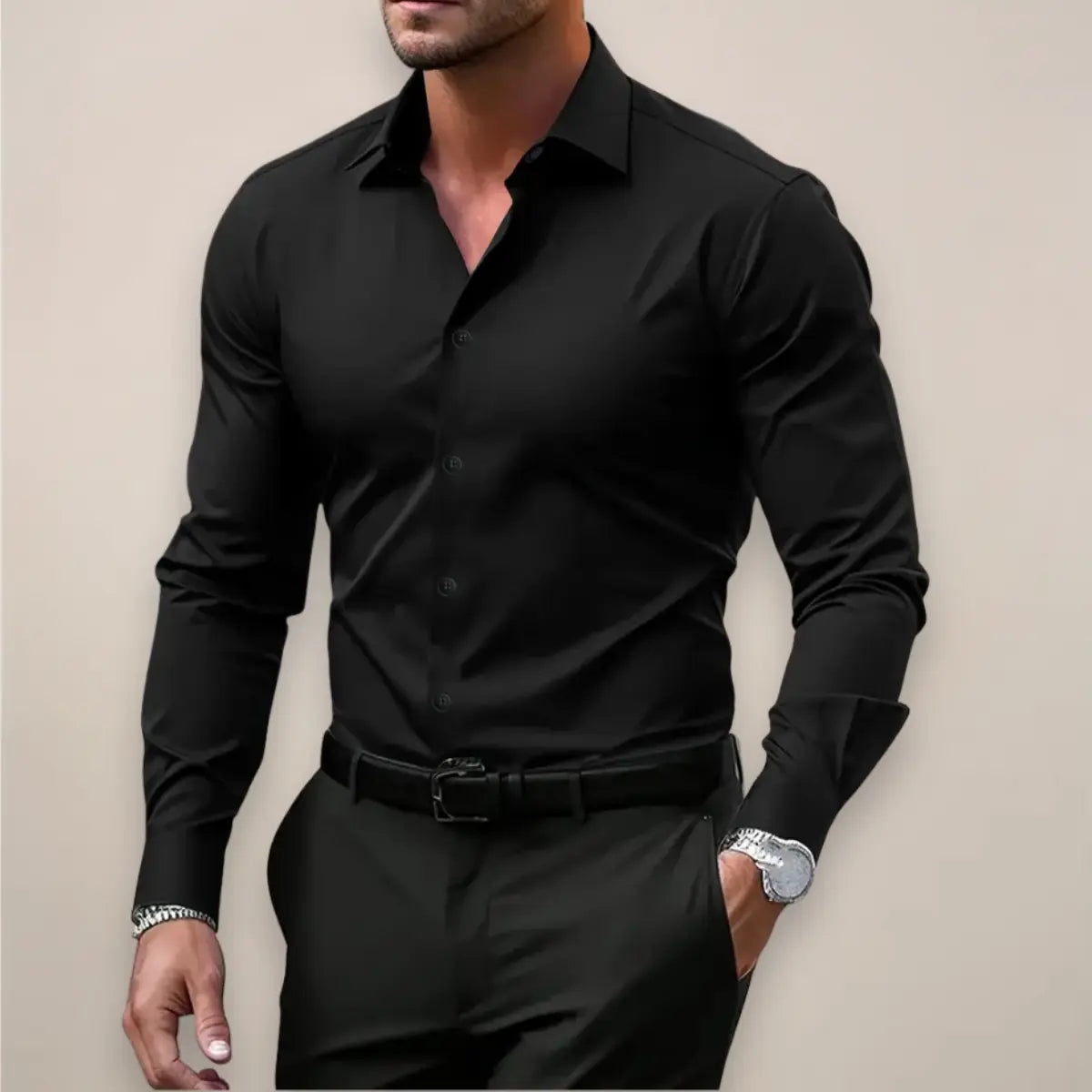 Men's Tailored Dress Shirt