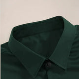 Men's Long-Sleeve Shirt – Timeless Notched Collar with Versatile Smart Design