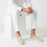 Men's Suede-Style Slip-On Loafers