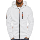 Men's Full Zip Hooded Sweat Jacket