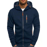 Men's Full Zip Hooded Sweat Jacket