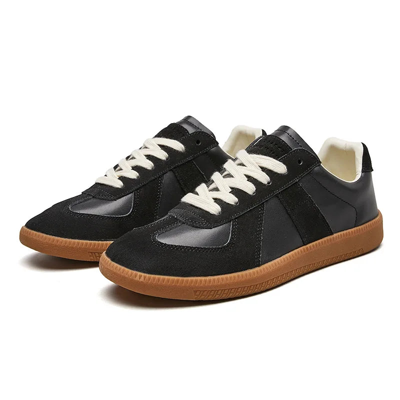 Men's Retro Leather Sneakers