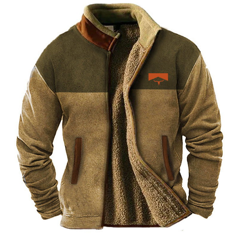 Men's Lightweight Fleece Jacket for Everyday Wear