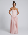 Women's Bustier Corset Maxi Dress