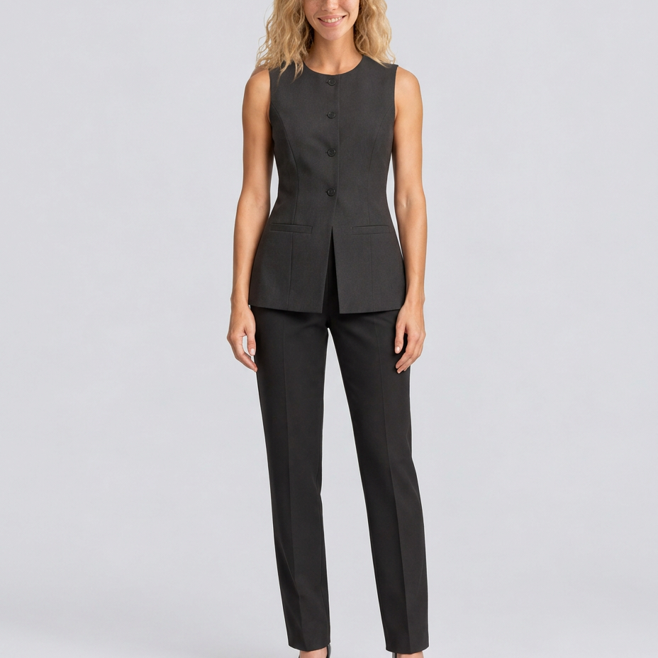 Women's Tailored Sleeveless Vest Top