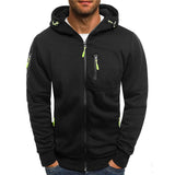 Men's Full Zip Hooded Sweat Jacket