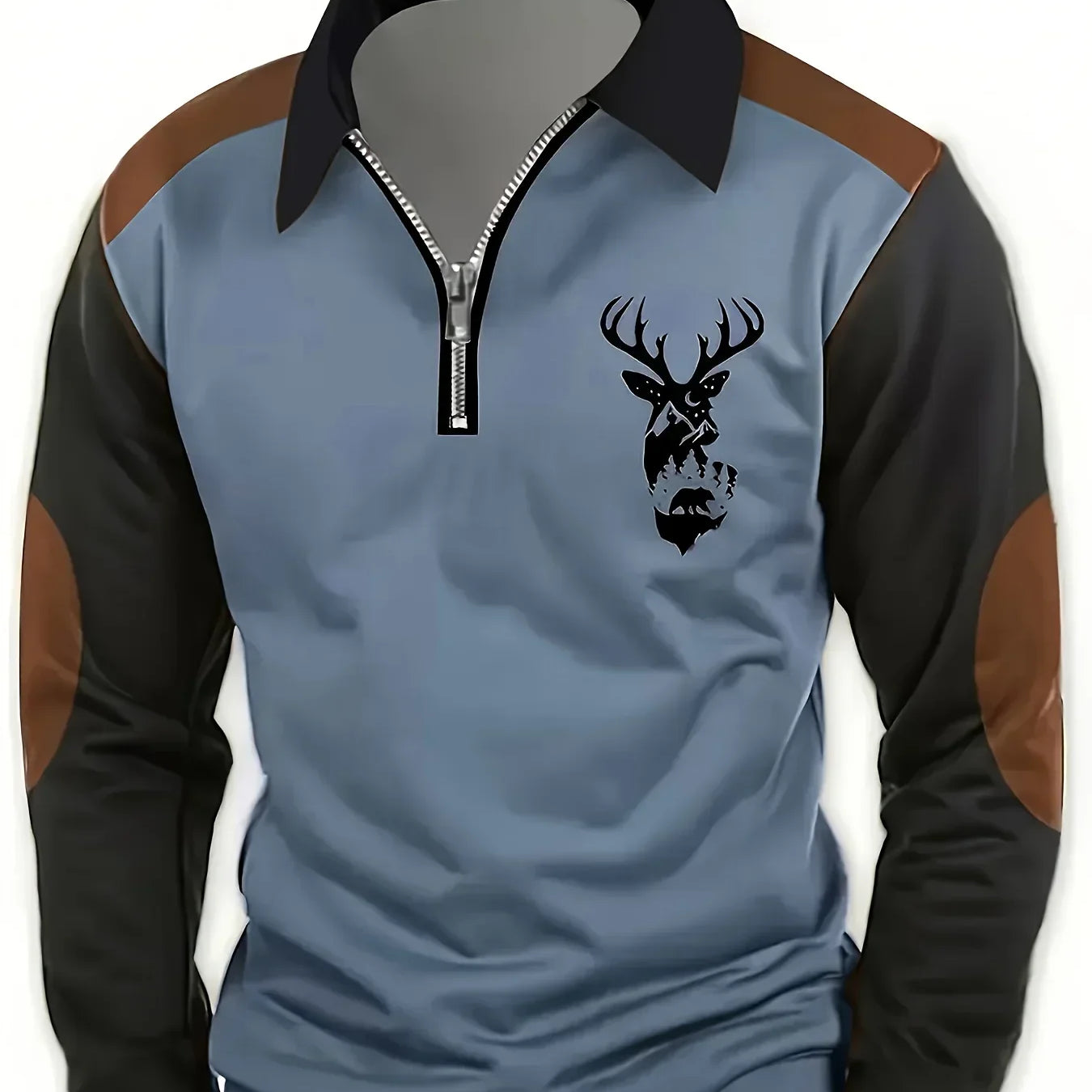Men's Regular Fit Knitted Autumn Sweater