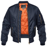 Men's Quilted Pilot Bomber Jacket