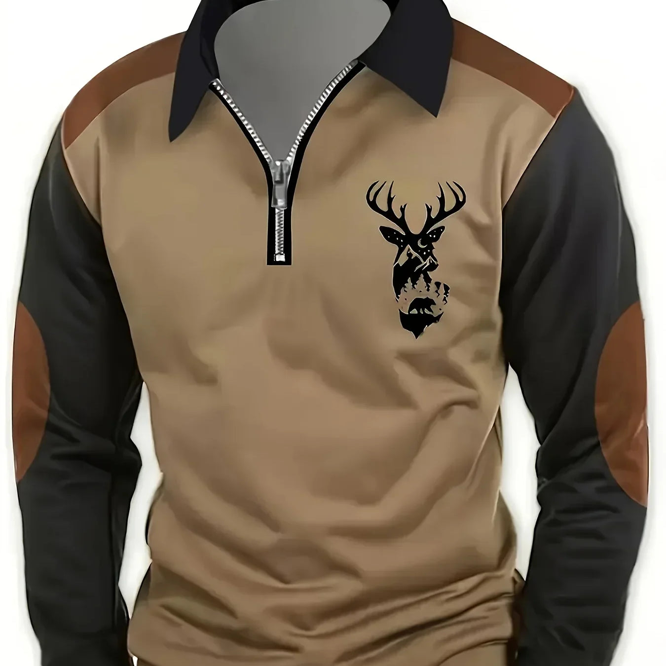 Men's Regular Fit Knitted Autumn Sweater