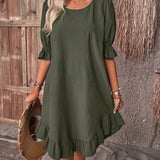 Women's Brown Summer Dress