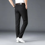 Men's Slim Fit Formal Dress Trousers