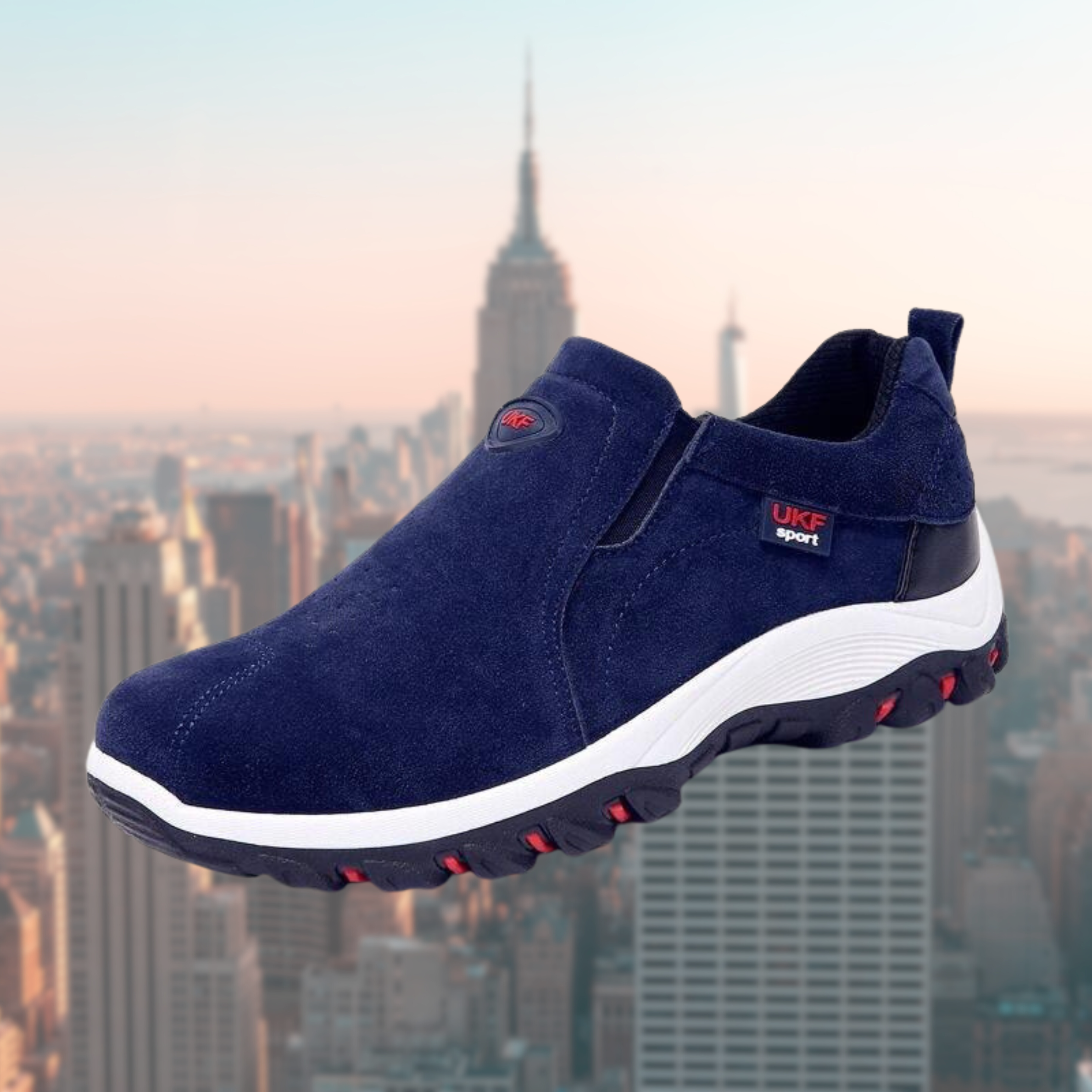Men's Lightweight Breathable Slip-On Casual Sneakers