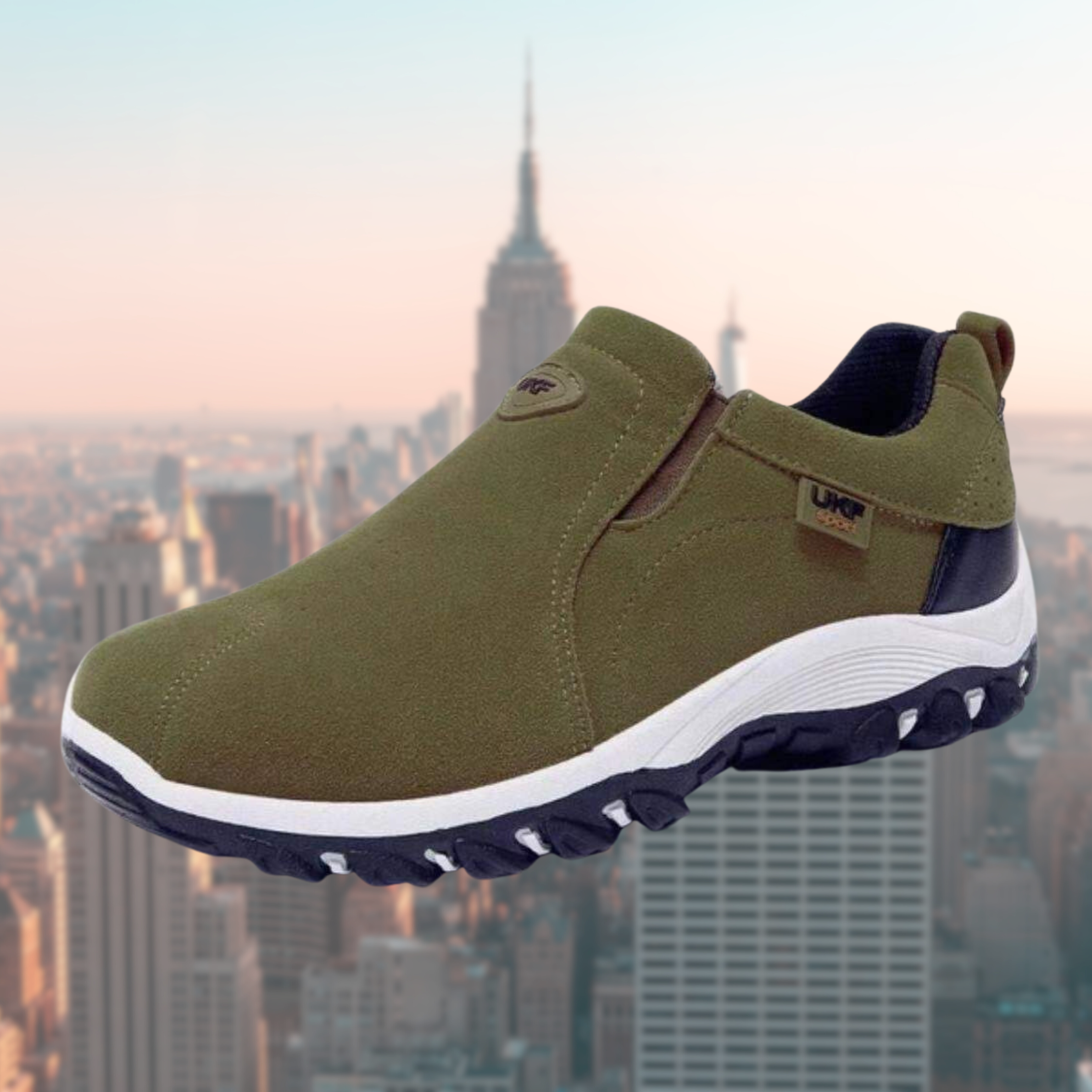 Men's Lightweight Breathable Slip-On Casual Sneakers