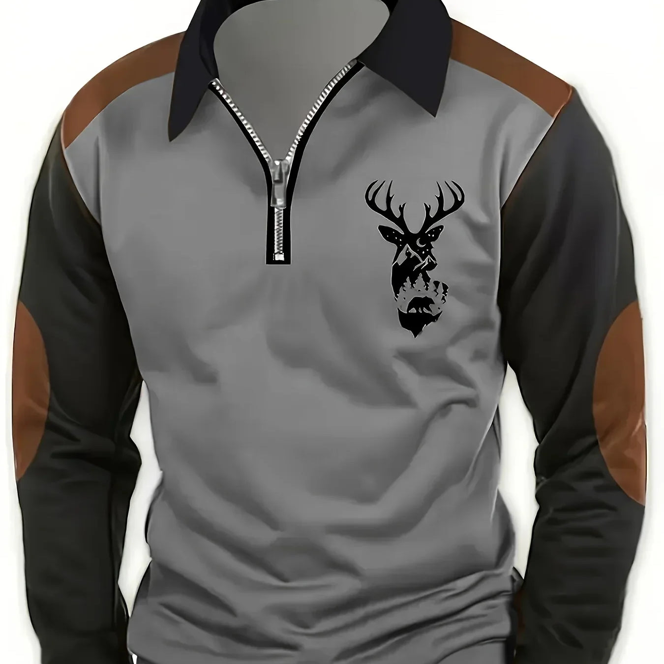 Men's Regular Fit Knitted Autumn Sweater