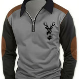 Men's Regular Fit Knitted Autumn Sweater