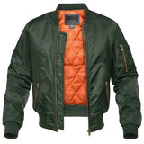 Men's Quilted Pilot Bomber Jacket