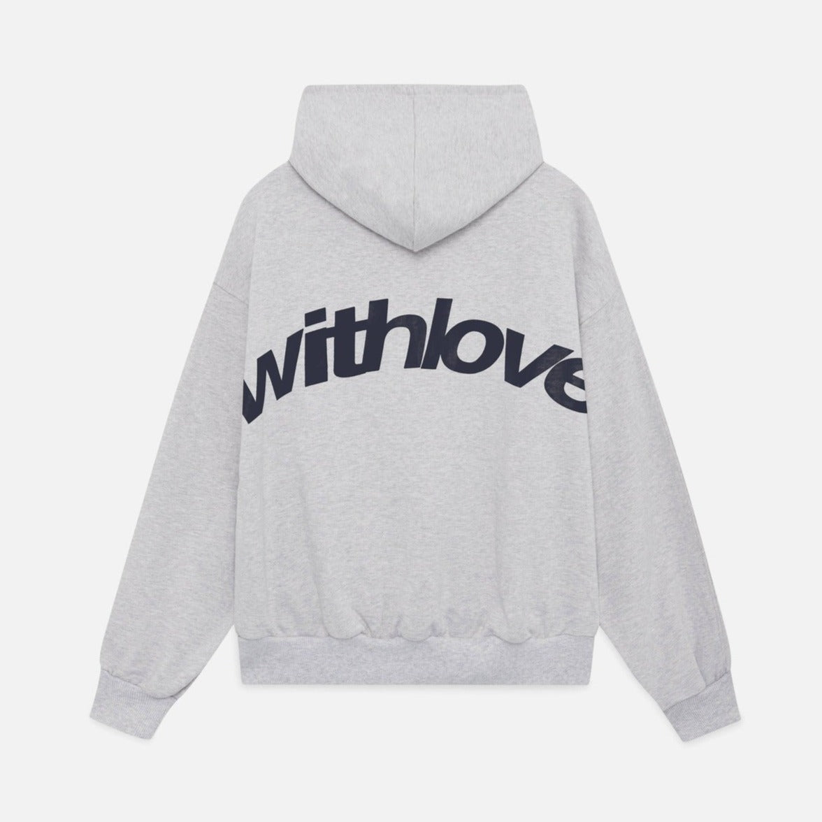 Oversized Back Print Hoodie with Kangaroo Pocket