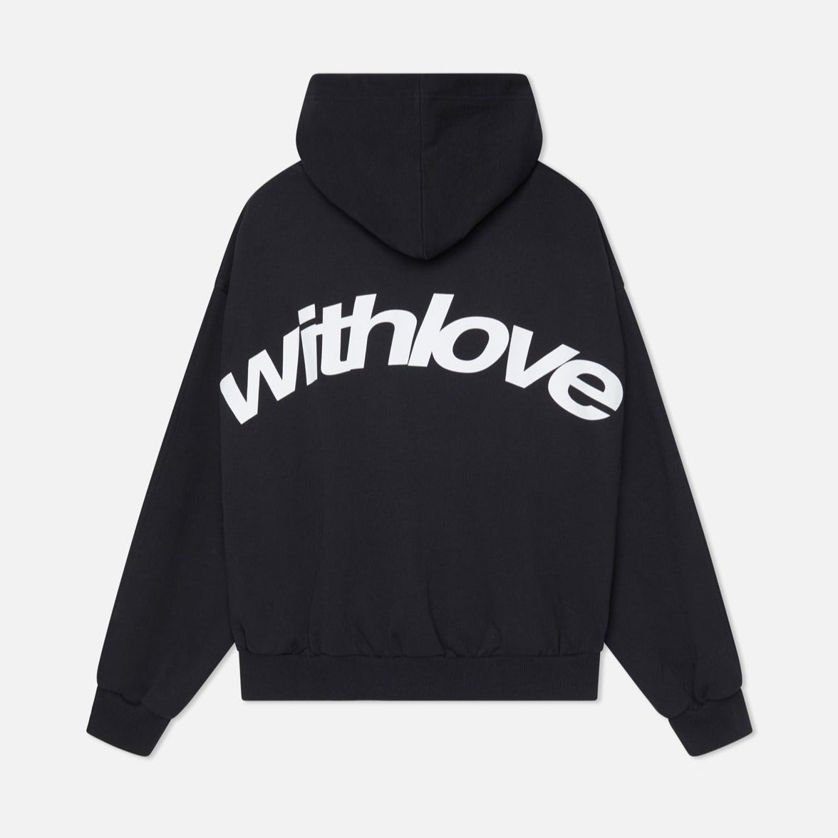 Oversized Back Print Hoodie with Kangaroo Pocket