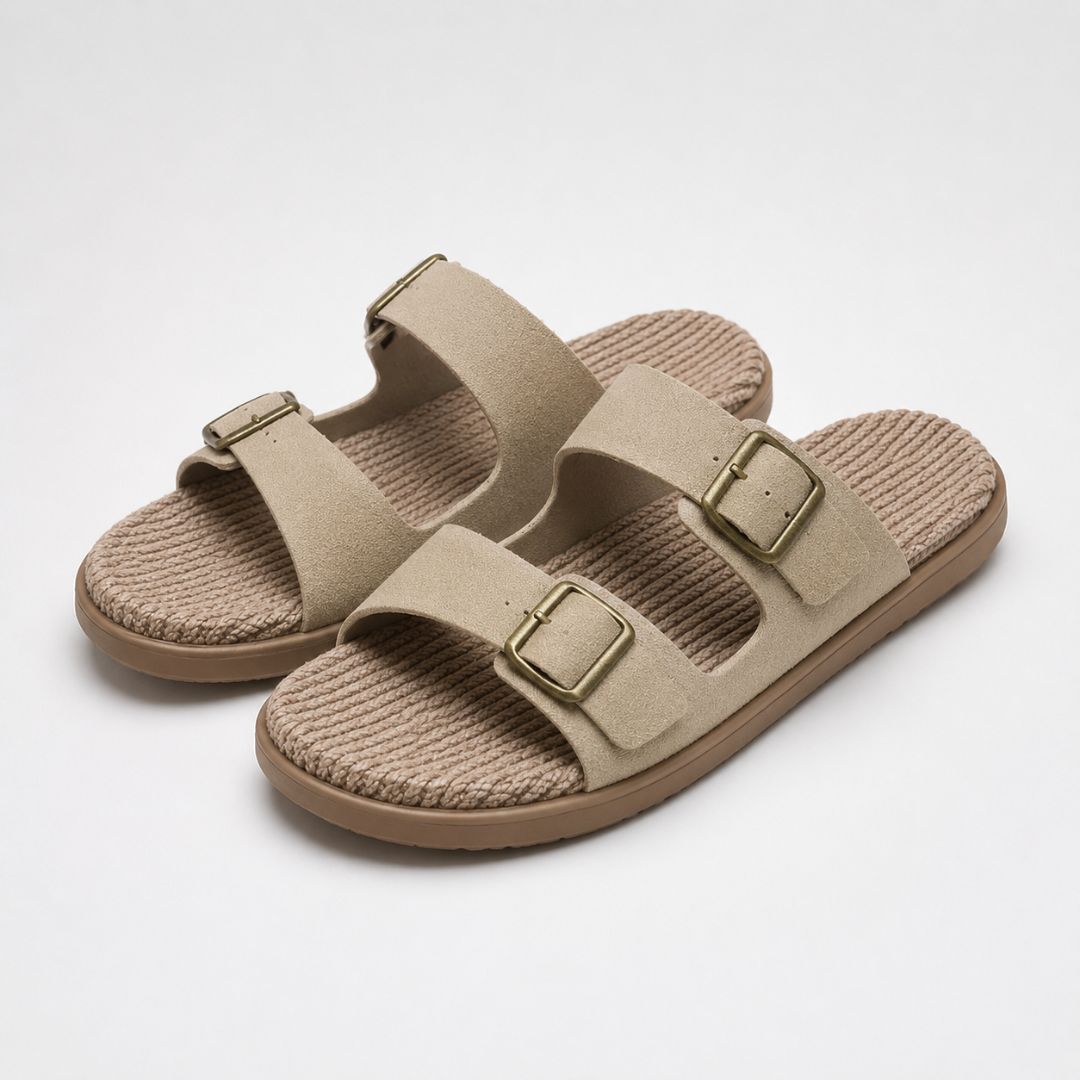 Women's Adjustable Double-Buckle Comfort Summer Sandals