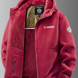 Men's Fleece-Lined Hooded Thermal Jacket