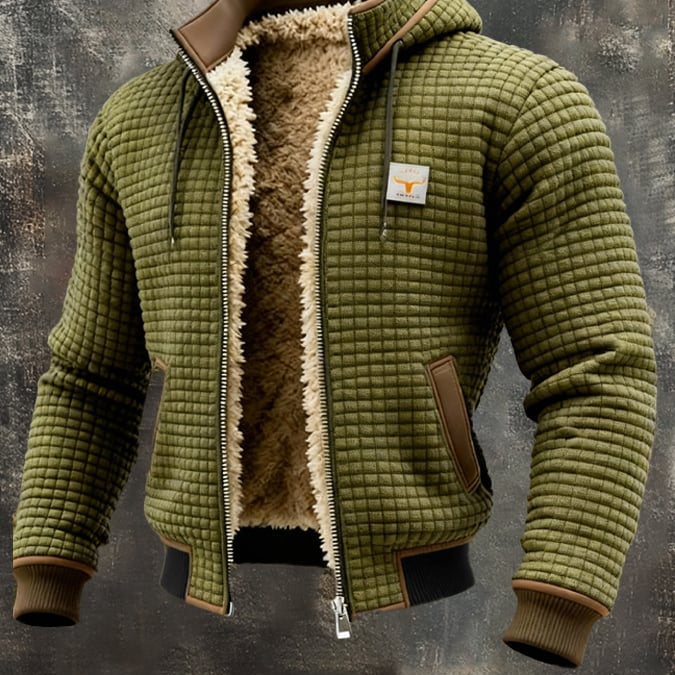 Men's Padded Thermal Wind-Resistant Winter Jacket