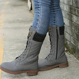 Women's Grey Winter Boots