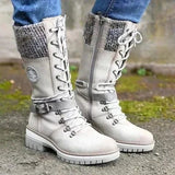 Women's White Winter Boots