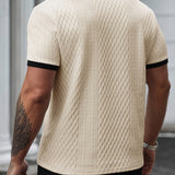 Colorblock Polo Shirt for Men