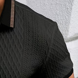 Colorblock Polo Shirt for Men
