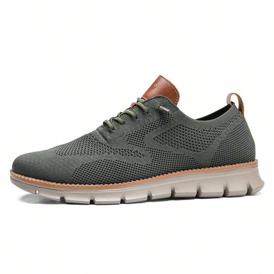 Men's Breathable Knit Walking Sneakers