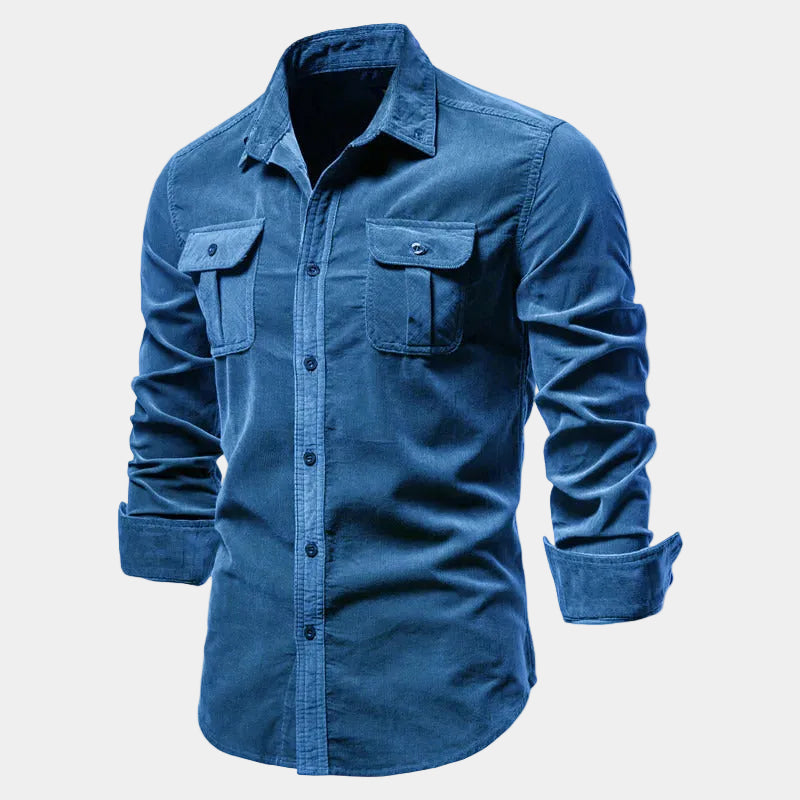 Men's Utility Button-Up Shirt