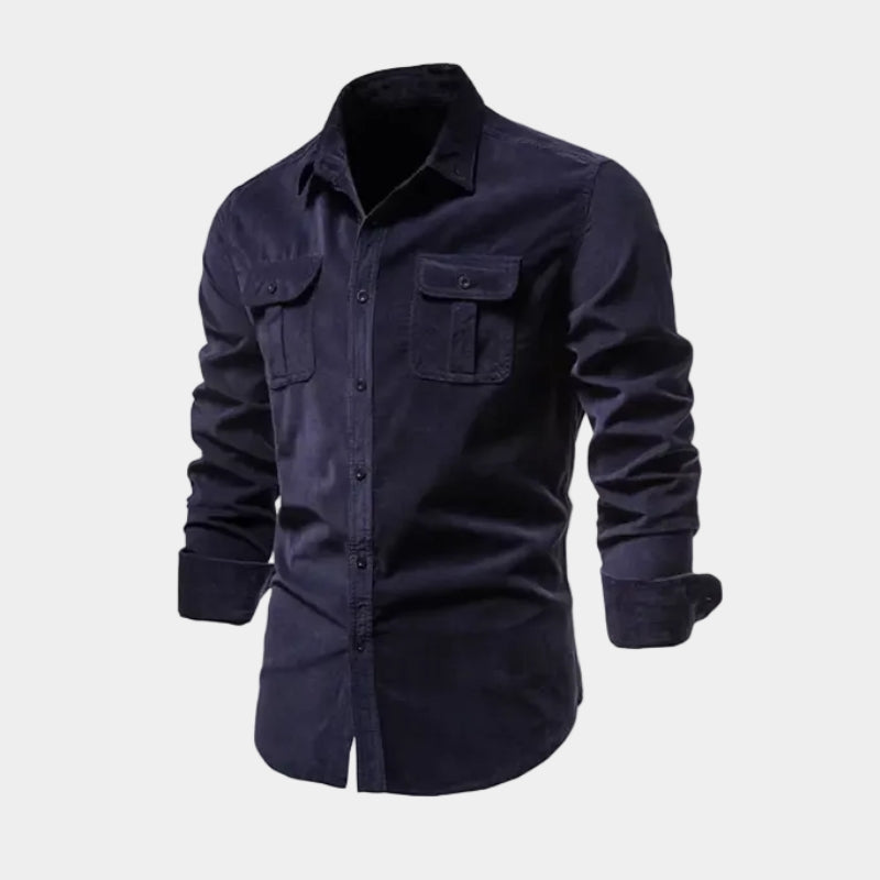 Men's Utility Button-Up Shirt