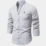 Men's Slim Fit Button-Up Shirt